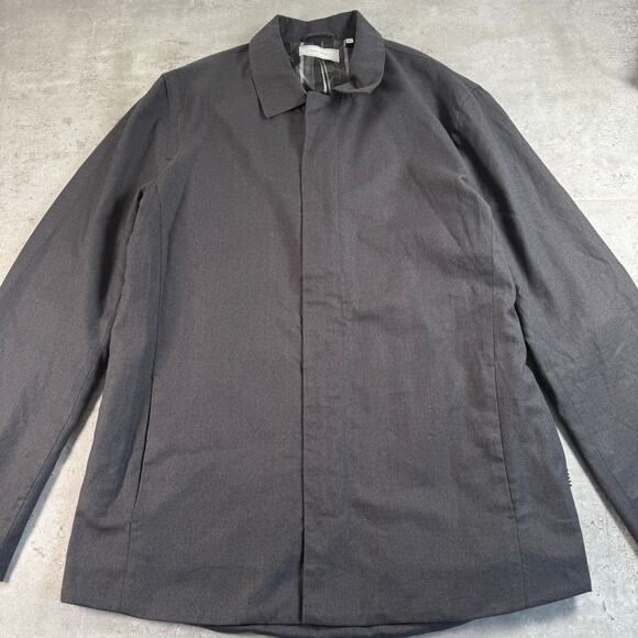 Five Four Other - Five Four Mens Dark Gray Zip Up Jacket size Large